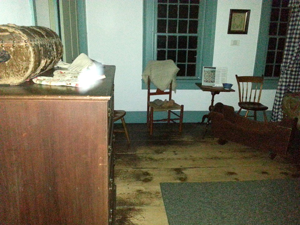 Light Anomaly in Nathan Hale Homestead