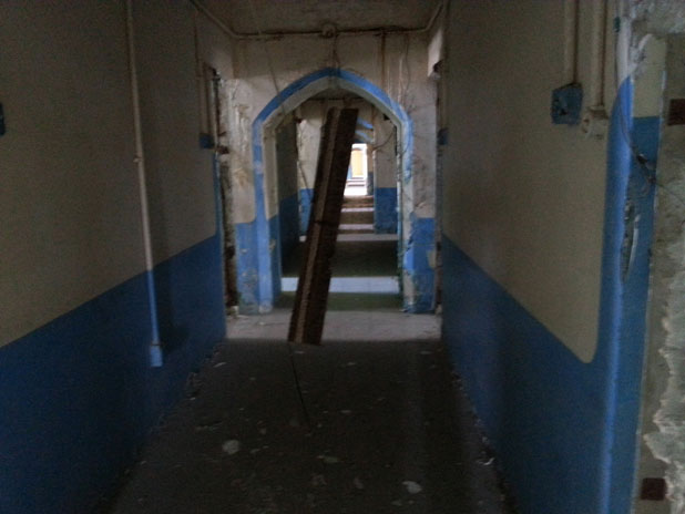 The ground floor of the Old Casemates Prison