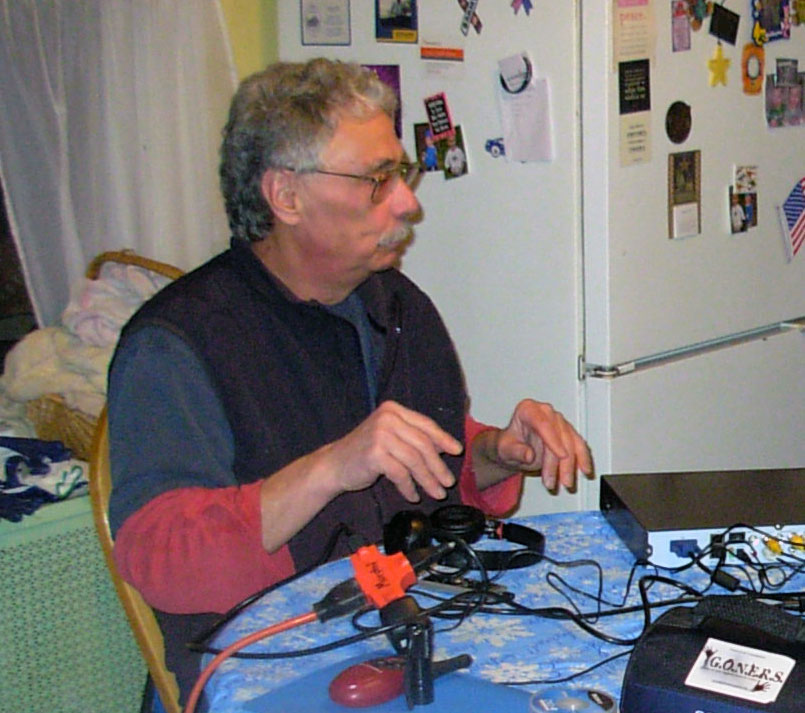 Mark corvo explains the reocurring paranormal events while the Ghosts of New England Research Society sets up